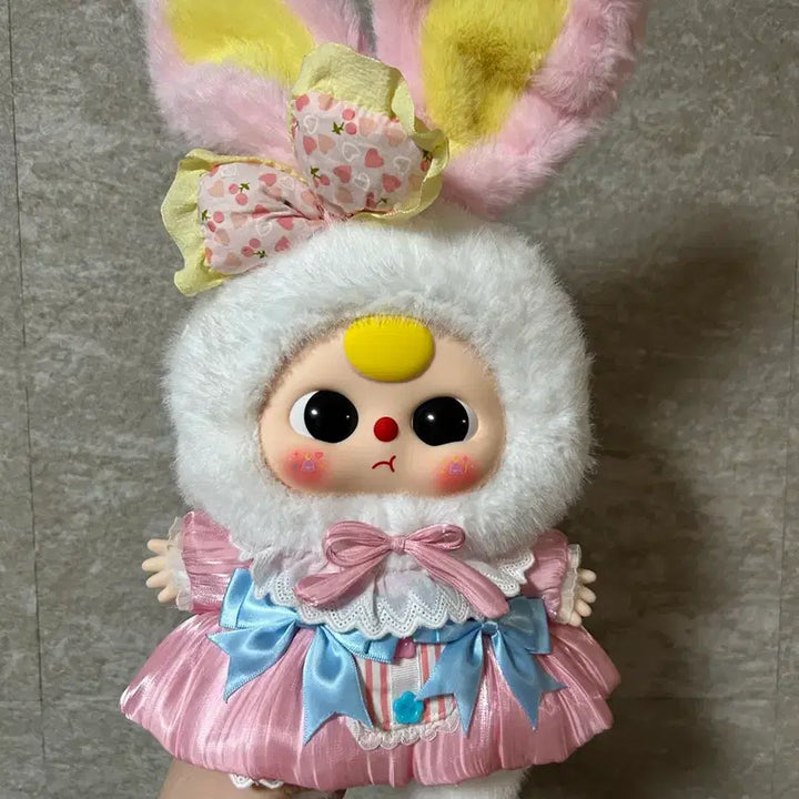 [BUNJANG] Babys Three Lolita 400 Pink Rabbit Plush / 베이비쓰리 로리타400 핑크토끼인형