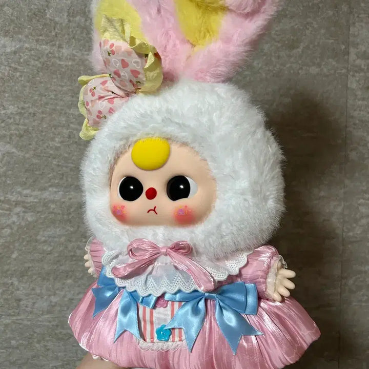 [BUNJANG] Babys Three Lolita 400 Pink Rabbit Plush / 베이비쓰리 로리타400 핑크토끼인형