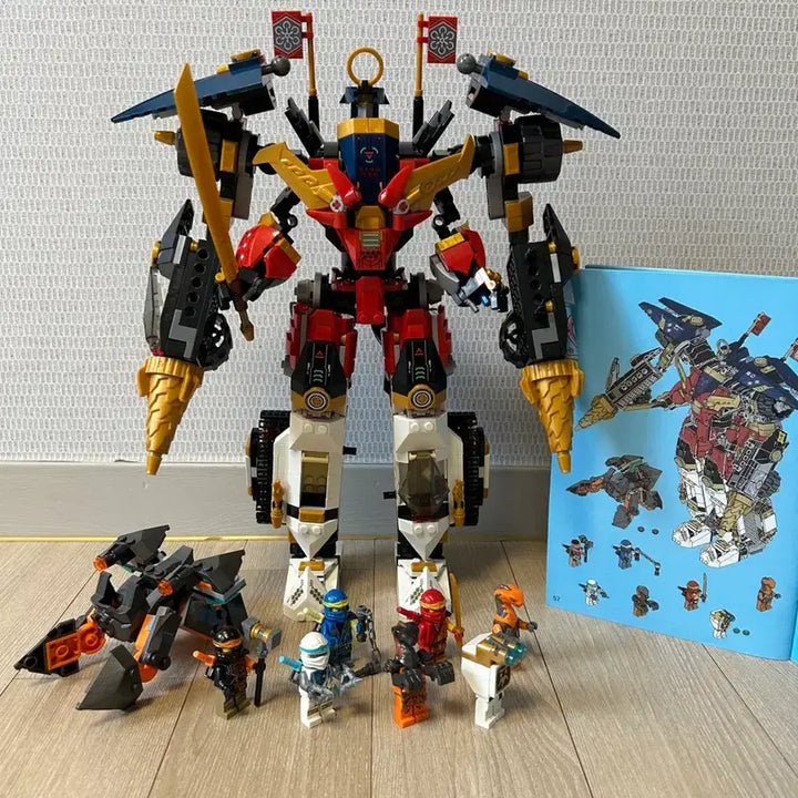 [BUNJANG] Compatible Ninja Ultra Combo Robot Building Blocks Set / 레고 71765 호환블럭 닌자고 닌자 울트라 콤보 로봇