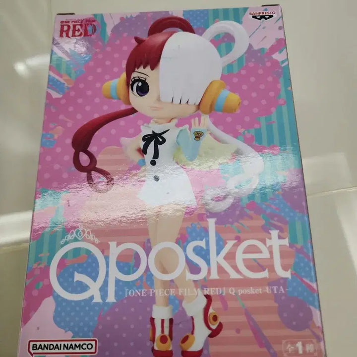[BUNJANG] One Piece Film Red Uta Q posket Figure / 원피스 필름 레드 UTA 피규어