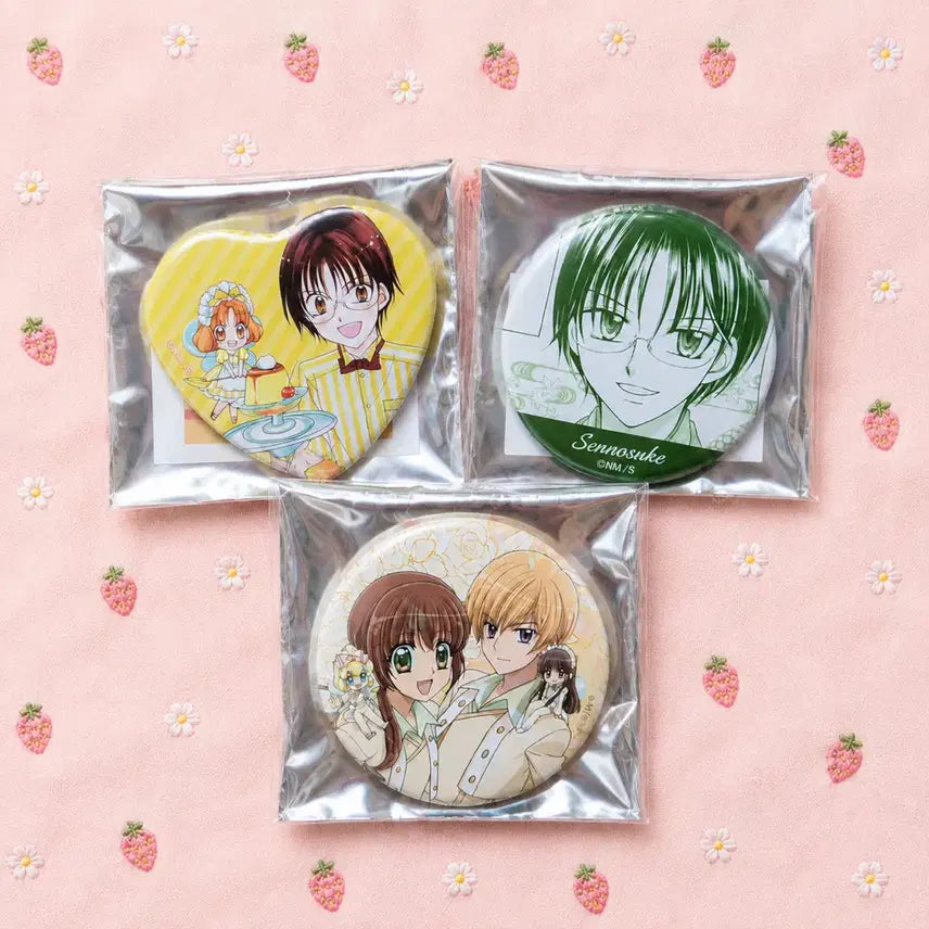 [BUNJANG] Dreaming Bakery Strawberry Gaon &amp; Doha Badge Bundle Set / (가격인하x) [일괄] 꿈빛파티시엘 꿈파 감딸기 원가온, 안도하 뱃지