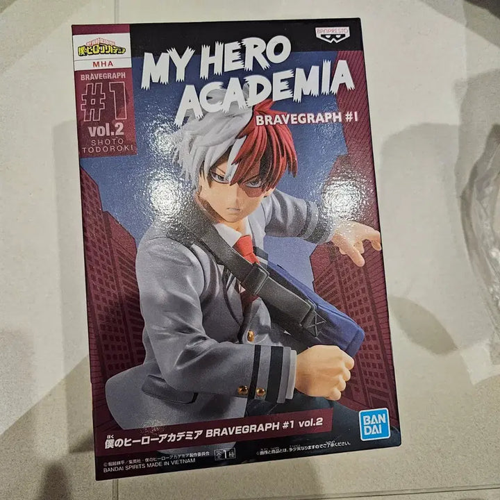 [BUNJANG] Brave Graph Todoroki Shoto Uniform Figure / 미개봉) 브레이브그래프 쇼토 교복 피규어 나히아 히로아카