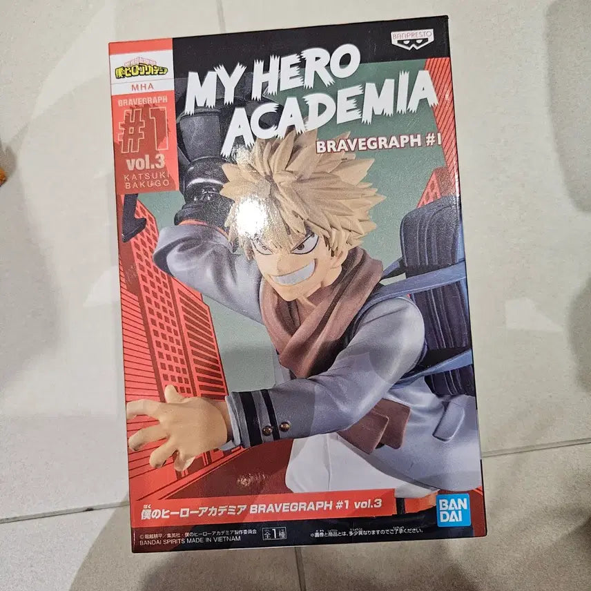[BUNJANG] Brave Graph Bakugo School Uniform Figure / 미개봉) 브레이브그래프 바쿠고 교복 피규어 나히아 히로아카