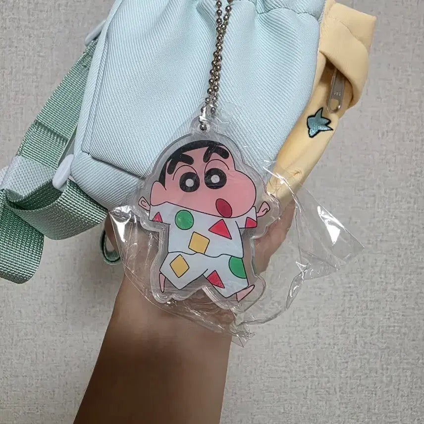 [BUNJANG] Crayon Shin-chan Pajamas Shin-chan Keyring Backpack New Arrival / 짱구는 못말려 잠옷 짱구 키링 백팩 신상