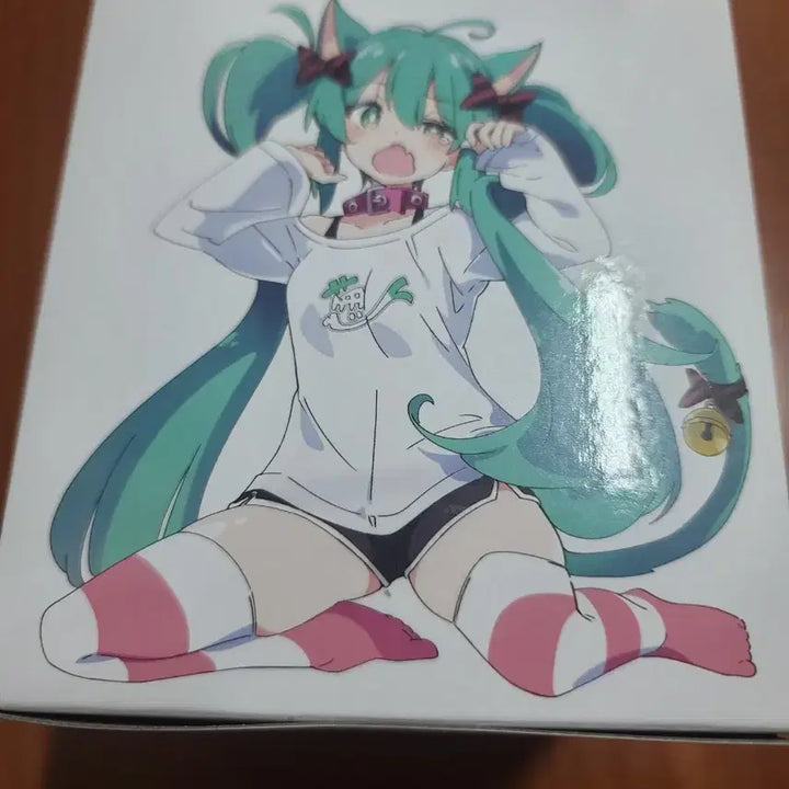 [BUNJANG] Nekomimi Miku Desktop Figure / 데스크탑 네코미미 미쿠 피규어 판매합니다