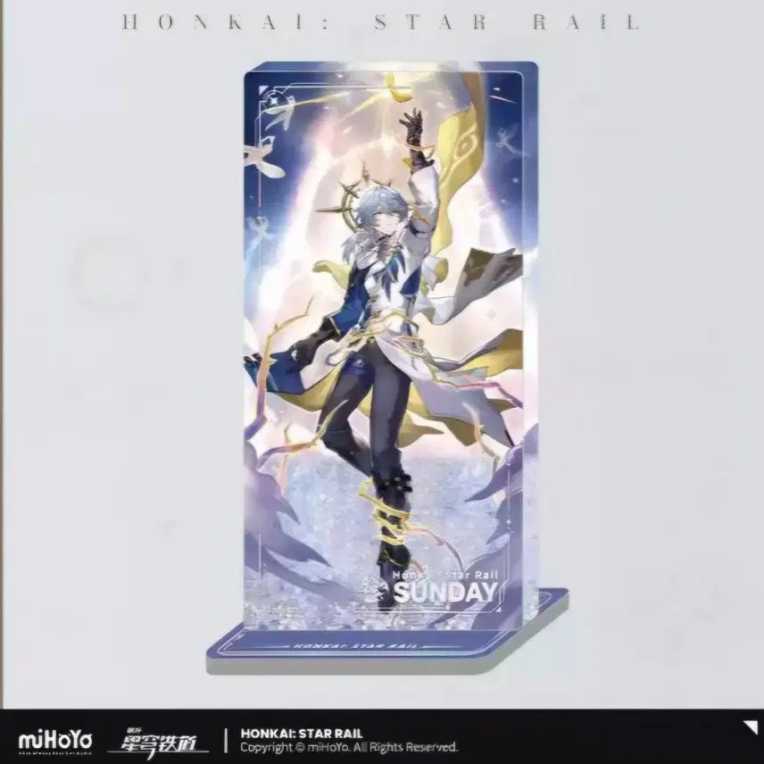 [BUNJANG] Honkai Star Rail Sunday Acrylic Glitter (Sealed) / 미개봉)붕괴 스타레일 선데이 아크릴 글리터
