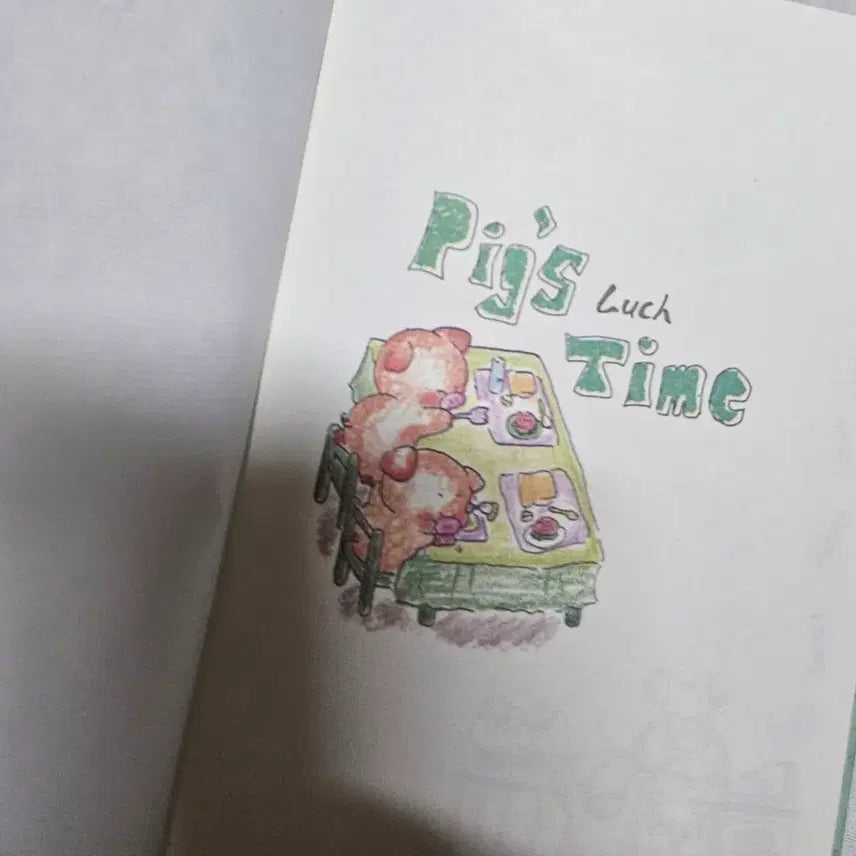 [BUNJANG] Vintage Animal Character Hardcover Diary Notebook / 고전문구 양장 다이어리 일기장 노트 공책 메모 지류 돼지 동물 캐릭터 빈티지 다꾸 레트로 일러스트 그림