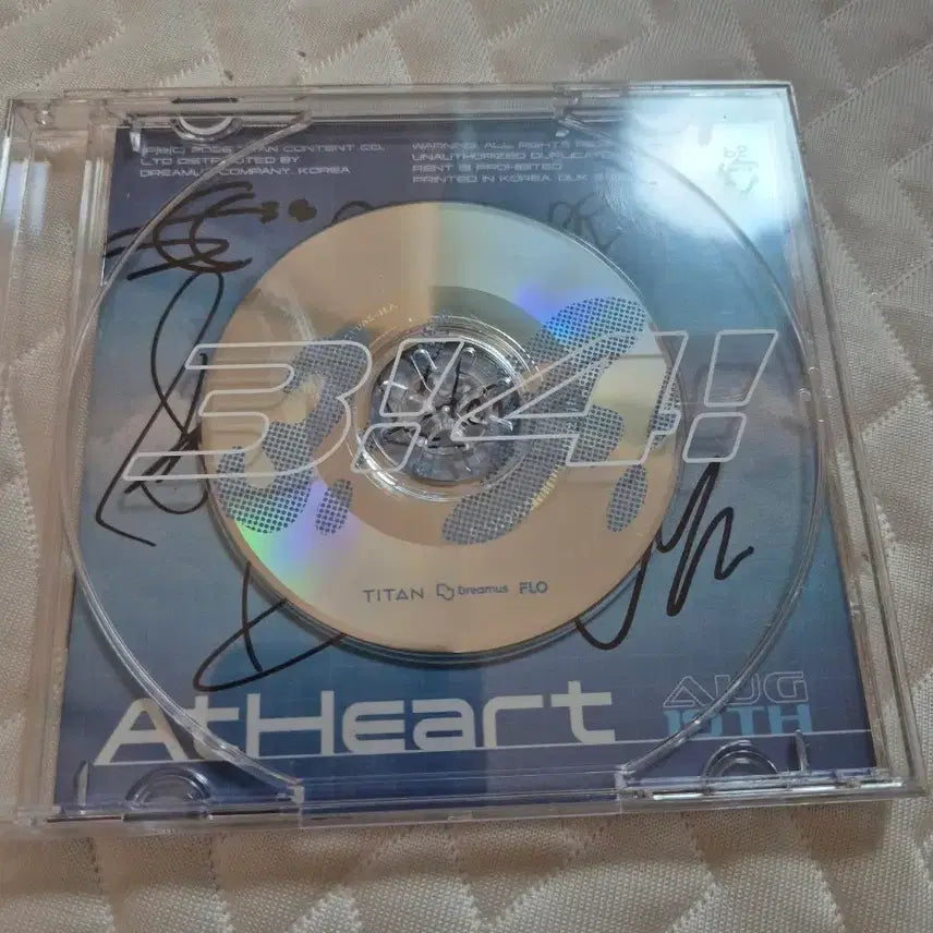 [BUNJANG] At Heart Autographed Album / 앳하트 친필싸인