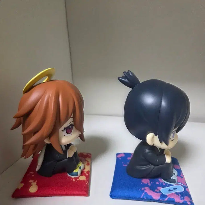 [BUNJANG] Chainsaw Man Aki &amp; Angel Devil Look Up Figures (Open Box) / 체인소맨 아키 천사의 악마 룩업