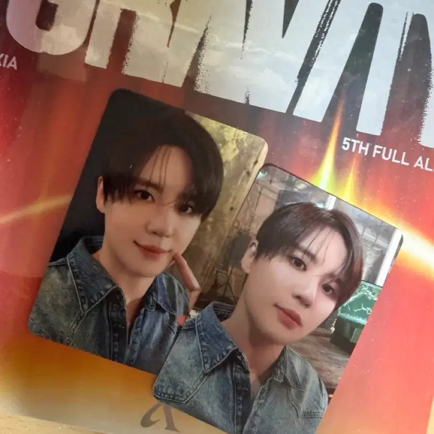 [BUNJANG] Kim Junsu Hello Live In-Person Photocard Set (2) + Sealed Album / 김준수 헬로라이브 대면포카 2장 + 앨범 미개봉 (배송비포함)