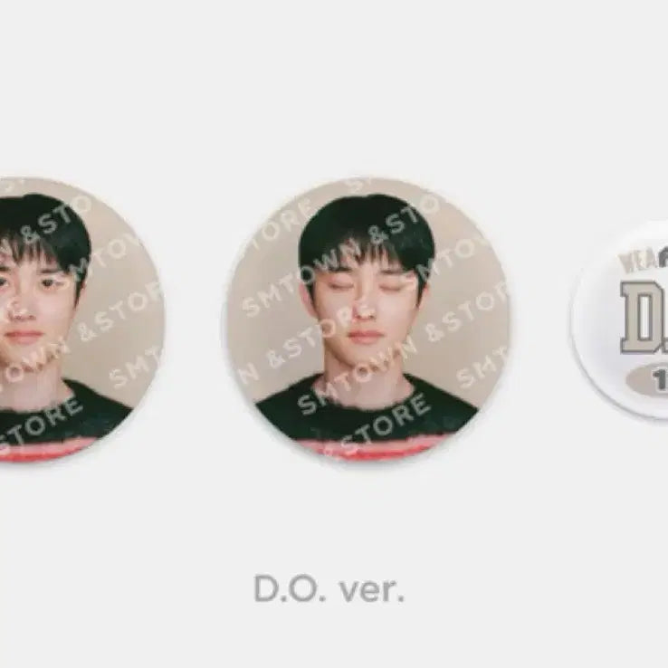 [BUNJANG] EXO D.O. 14th Anniversary Fan Meeting Pin Button Set / 엑소디오 14주년 팬미팅 핀버튼