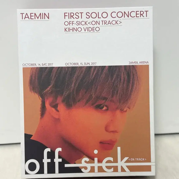 [BUNJANG] SHINee Taemin OFF-SICK Kino Video DVD / 샤이니 태민 오프식 off- sick 키노 비디오 DVD 양도