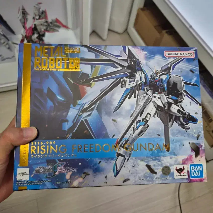 [BUNJANG] Metal Robot Spirits Rising Freedom Gundam (Custom Head) + Immortal Justice Gundam / 메탈로봇혼 라이징 프리덤 건담(커스텀헤드)+임모탈저스티스