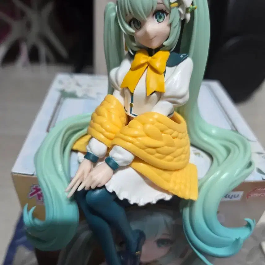 [BUNJANG] Hatsune Miku Noodles Stopper Flower Lily Ver. Figure by FURYU / 하츠네 미쿠 누들스토퍼 플라워 릴리 후류