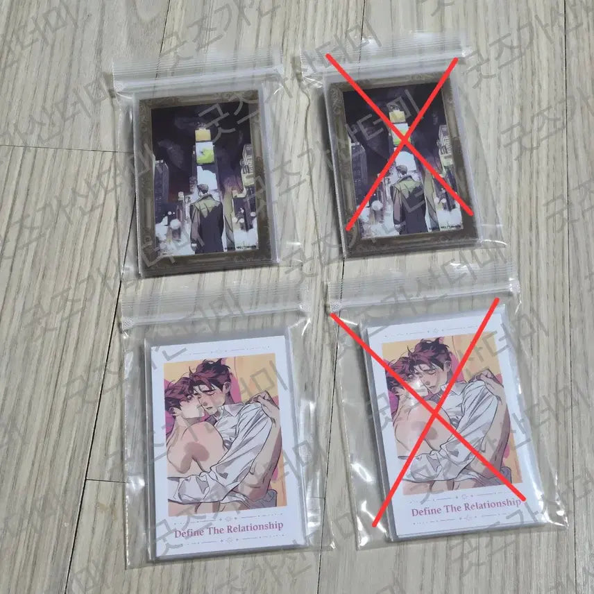 [BUNJANG] Toonique DTR Photocard Set / 투니크 디티알 포카 클리어 포토카드 10종, 럭드 럭키드로우 폴라로이드 8종