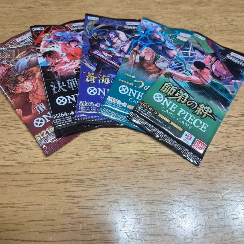 [BUNJANG] One Piece Card Game Single Booster Packs (Japanese) / 원피스 카드 일판 낱팩