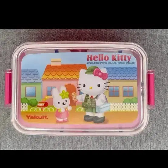 [BUNJANG] Sanrio Hello Kitty Classic Lunch Box Container / 헬로키티 고전 키티 도시락통 소품함
