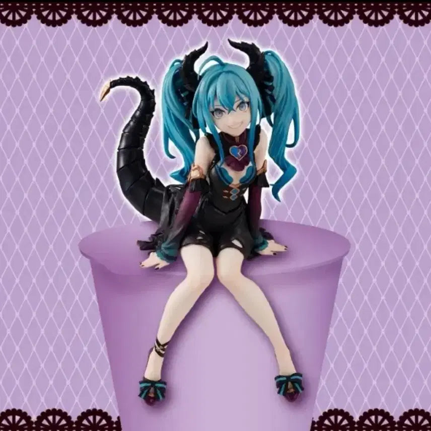 [BUNJANG] FURYU Hatsune Miku Villain Red Noodle Stopper Figure / 후류 하츠네 미쿠 빌런 레드 미쿠피규어 누들스토퍼