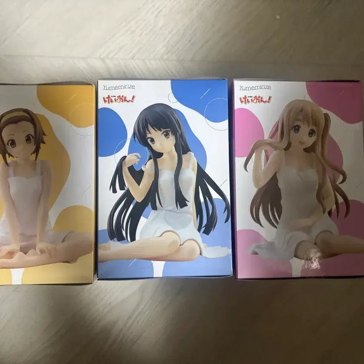 [BUNJANG] K-On! 3-Figure Set (Unsealed) / (미개봉) 케이온 피규어 3종 세트
