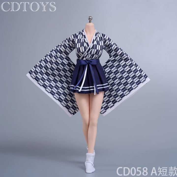 [BUNJANG] 1/6 Scale Action Figure Kimono Outfit Set (2 Pieces) / 1/6 액션피규어용 기모노 의상2점 팝니다