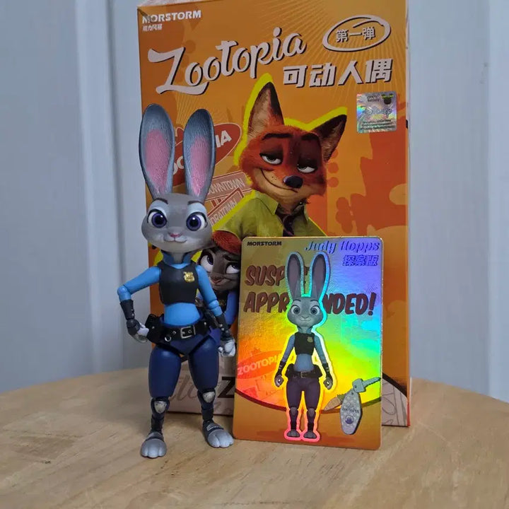 [BUNJANG] Moshow Zootopia Judy Police Uniform Figure / 모스톰 주토피아 주디  피규어