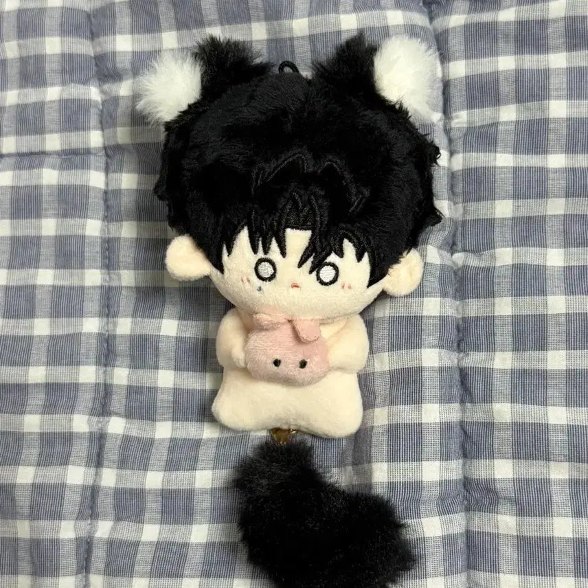 [BUNJANG] Kim Sol-eum Ddiyeong Solnyang Unofficial Plush / 괴담출근 김솔음 인형 띠용솔냥
