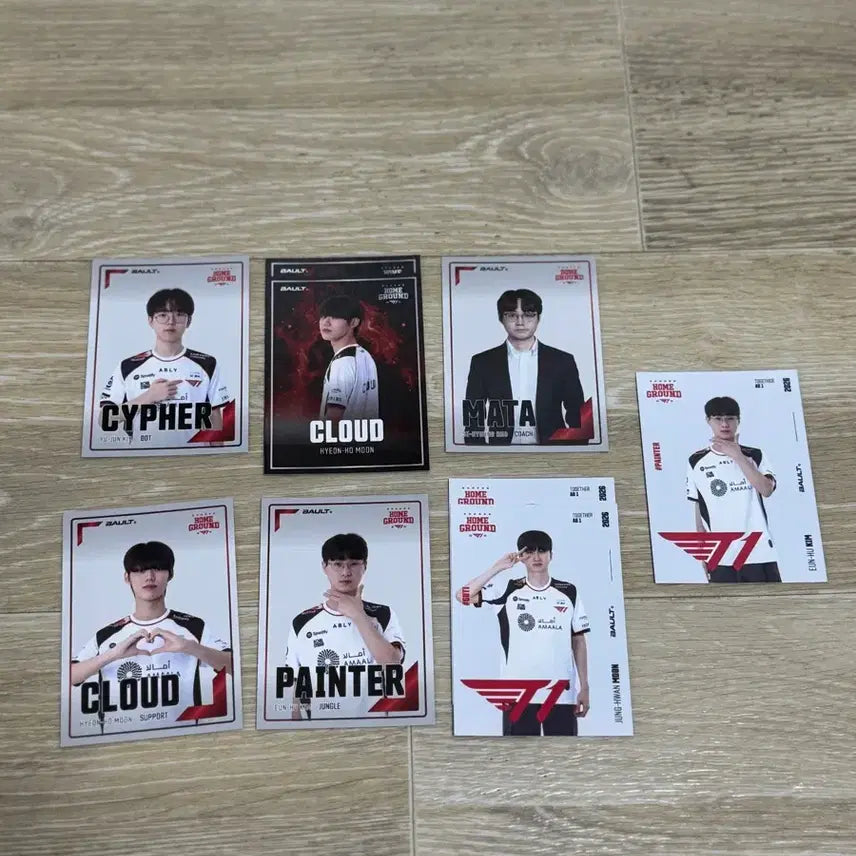 [BUNJANG] T1 Homeground Card Bault Trading Card Bundle Set / T1 홈그라운드 카드 bault trading card