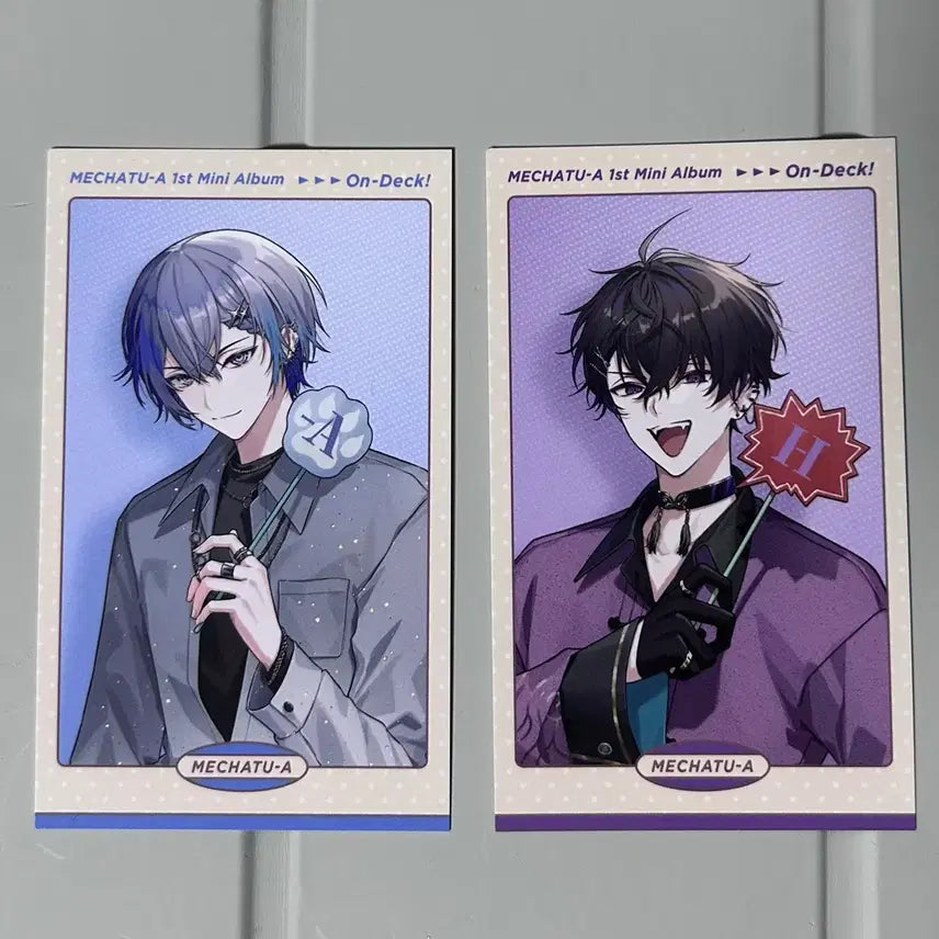 [BUNJANG] Nijisanji Mecha Tsue On Deck Album Cheki Photocard Bundle Set / 니지산지 메챠츠에 온덱 on deck 앨범 체키 포토카드 일괄