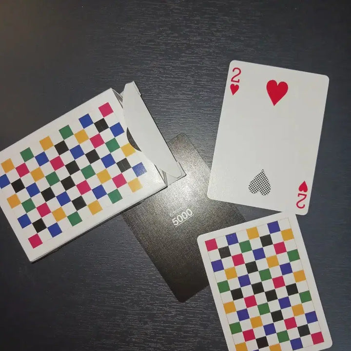 [BUNJANG] Aniwon Multi Checkerboard Playing Cards - Limited Edition / 애니원 마술카드 멀티 체커보드 플레잉카드 카디스트리