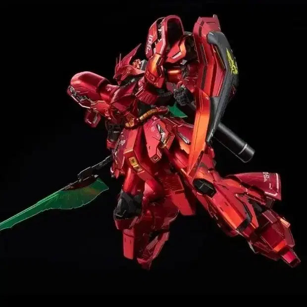 [BUNJANG] Bandai Master Grade Sazabi Special Coating Model Kit (Partially Assembled) / 건담 건프라 mg 사자비 스페셜코팅(가조립)