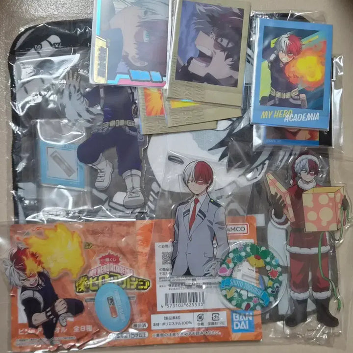 [BUNJANG] My Hero Academia Todoroki Shoto Acrylic and Paper Goods Bundle Set / 급처 ) 나히아 토도로키 쇼토 아크릴 지류 일괄