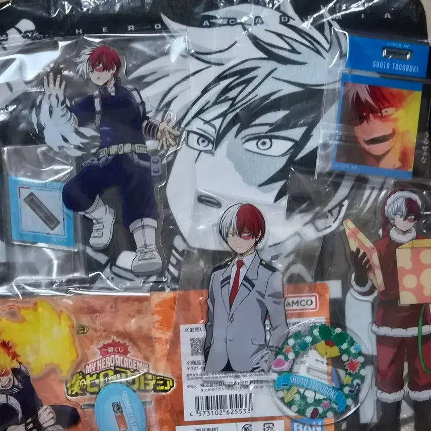 [BUNJANG] My Hero Academia Todoroki Shoto Acrylic and Paper Goods Bundle Set / 급처 ) 나히아 토도로키 쇼토 아크릴 지류 일괄