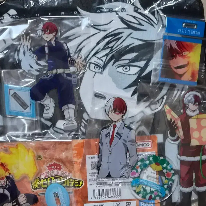 [BUNJANG] My Hero Academia Todoroki Shoto Acrylic and Paper Goods Bundle Set / 급처 ) 나히아 토도로키 쇼토 아크릴 지류 일괄