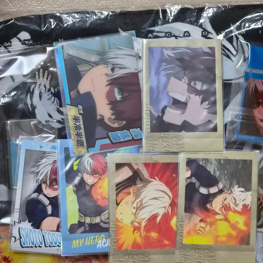 [BUNJANG] My Hero Academia Todoroki Shoto Acrylic and Paper Goods Bundle Set / 급처 ) 나히아 토도로키 쇼토 아크릴 지류 일괄
