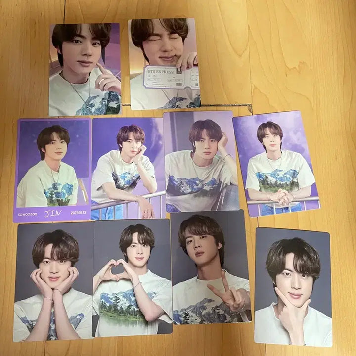 [BUNJANG] BTS Jin Special Photocard + Mini Photocard SOWOOZOO Bundle Set / BTS 방탄 진 석진 JIN 소우주 특별포카+미니포카 드볼