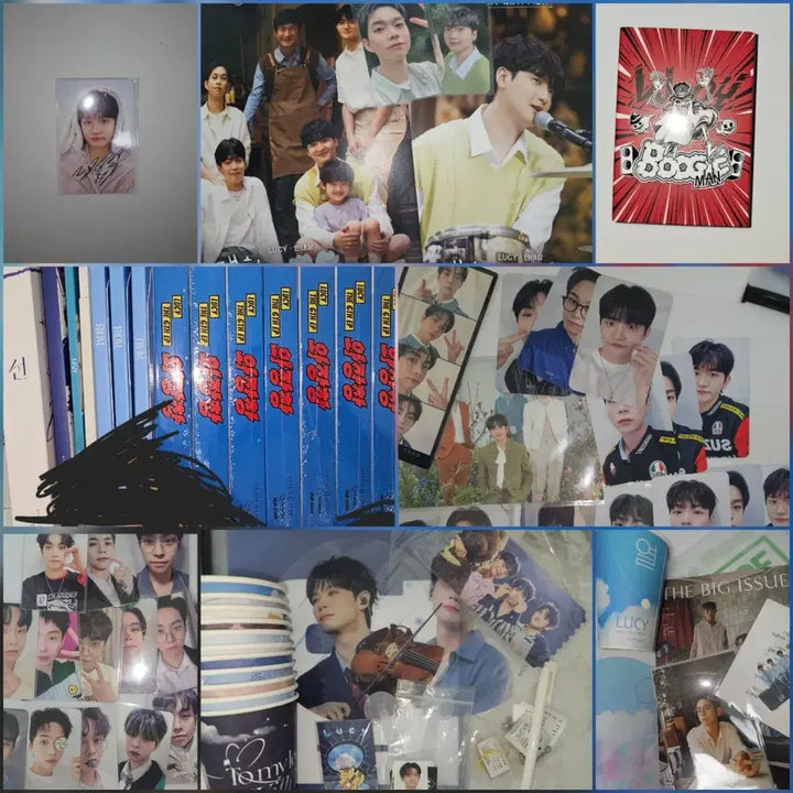 [BUNJANG] LUCY Bundle Set (Signed Photocard, Official Photocard) / LUCY 루시 탈덕 처분 일괄 ( 싸인 포카, 공방 포카 )