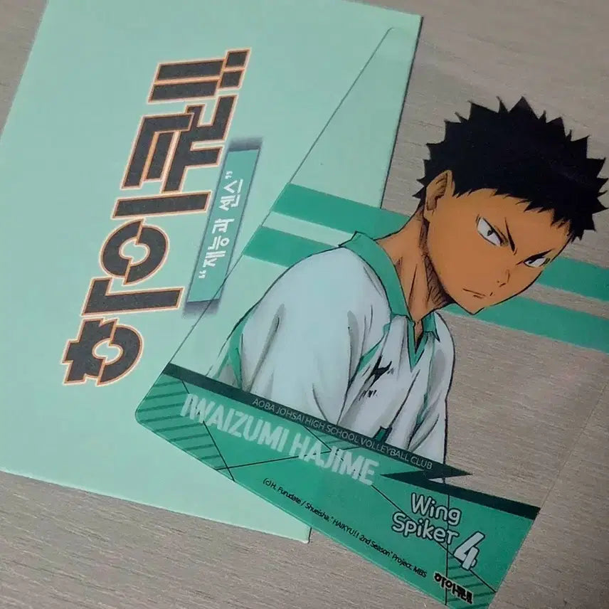 [BUNJANG] Haikyuu!! Talent and Sense: The Movie Special Edition Iwaizumi Photocard / 하이큐 재능과 센스 극장판 특전 카드 이와이즈미