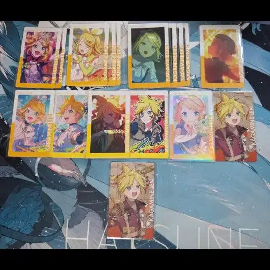 [BUNJANG] Project Sekai Kagamine Len Rare Epica Card &amp; Kagamine Rin Epica Card Bundle Set / 일괄)프세카 카가미네 렌 레어 이픽카드 프세카 카가미네 린 이픽카드