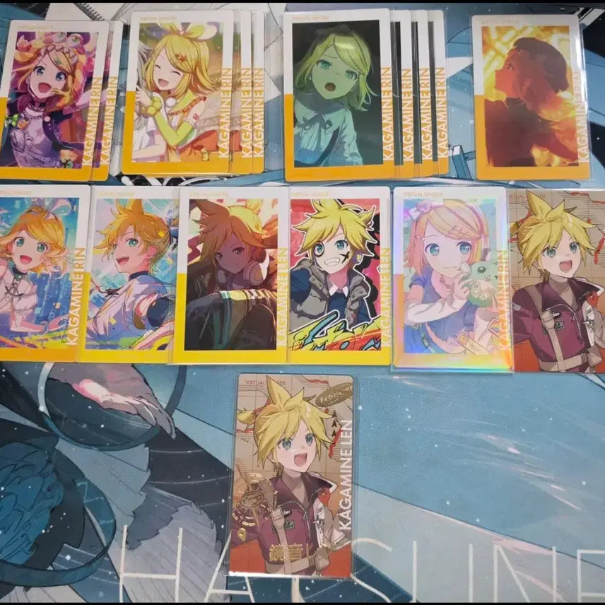 [BUNJANG] Project Sekai Kagamine Len Rare Epica Card &amp; Kagamine Rin Epica Card Bundle Set / 일괄)프세카 카가미네 렌 레어 이픽카드 프세카 카가미네 린 이픽카드