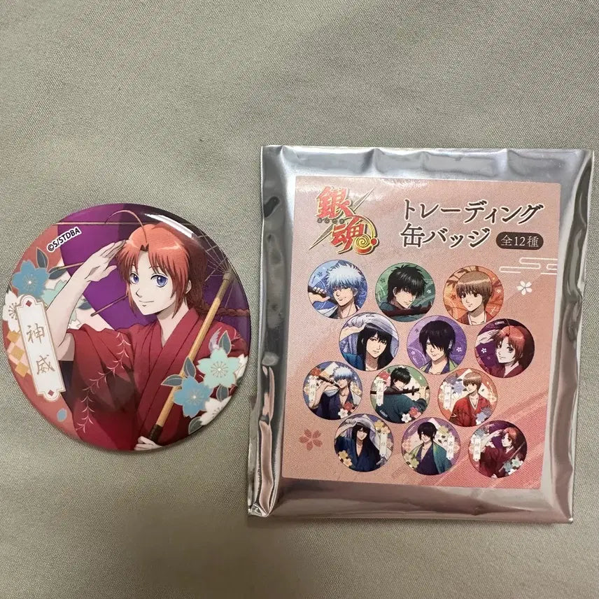 [BUNJANG] Gintama Kamui Can Badge / 은혼 카무이 캔뱃지