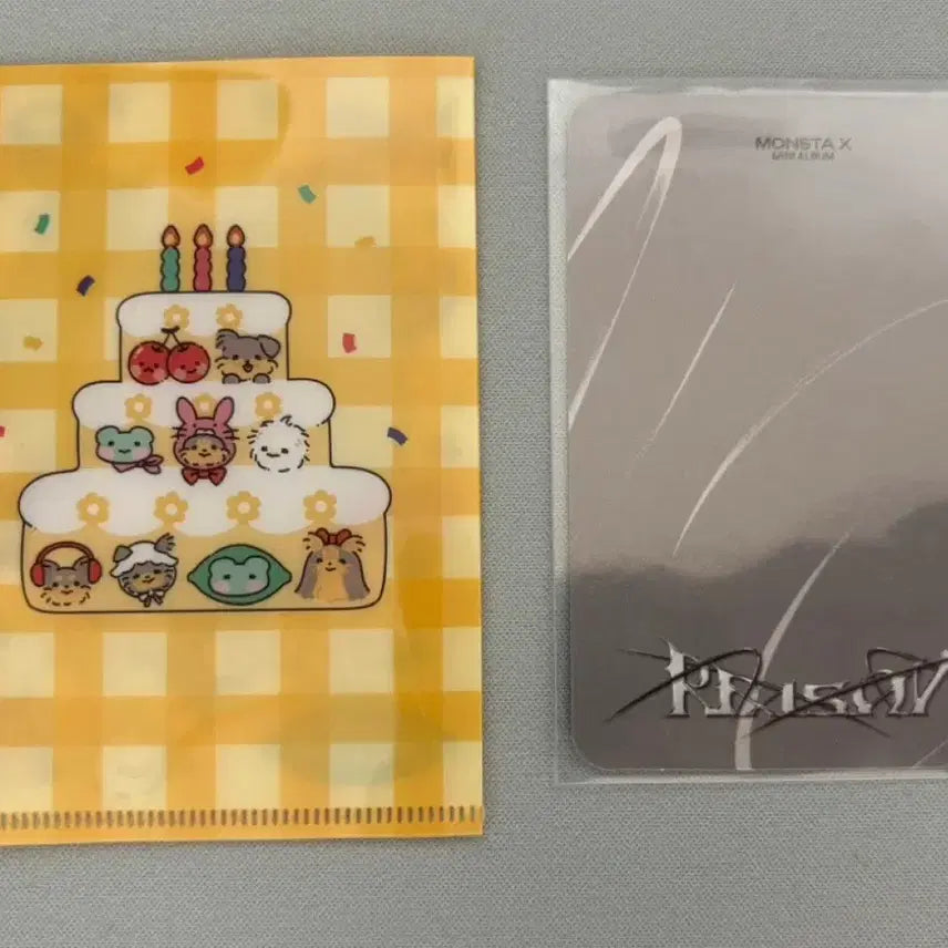[BUNJANG] Monsta X Hyungwon Photocard &amp; Holder Set / 몬스타엑스 형원 포카 포카홀더 세트 Monsta X hyungwon pc set