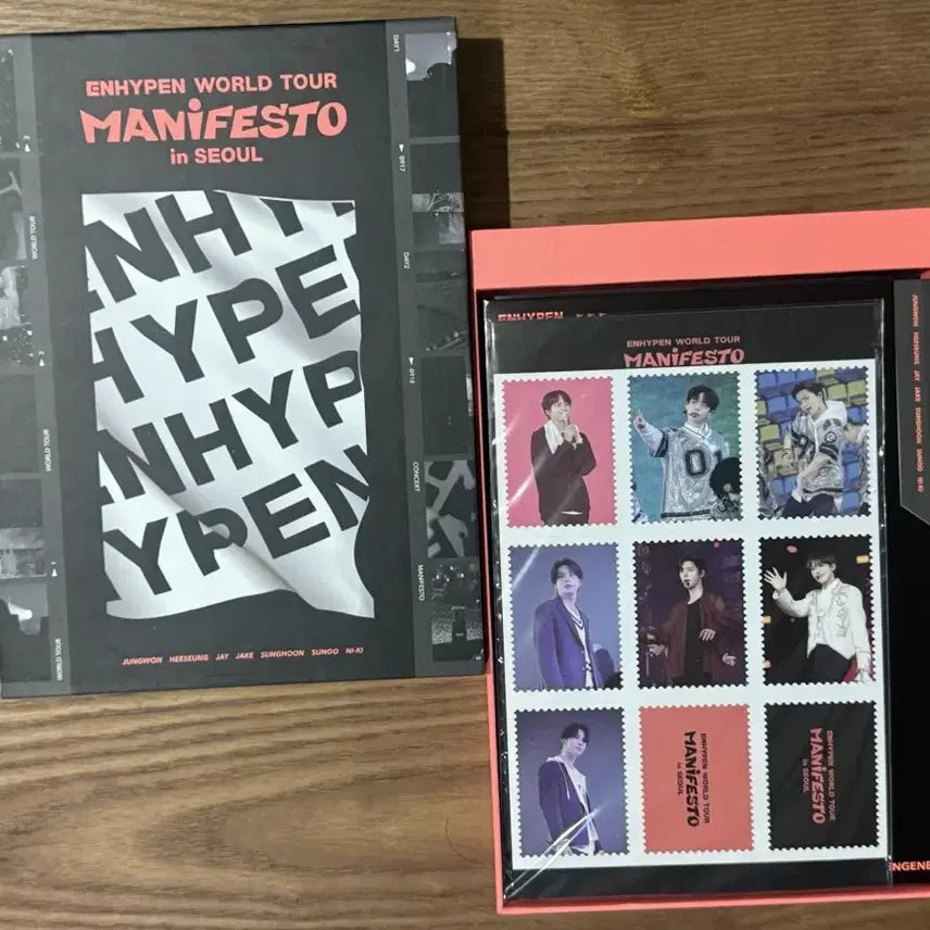 [BUNJANG] Enhypen Manifesto World Tour Seoul DVD / 사용x)엔하이픈 매니페스토 월드투어 서울 dvd Enhypen world tour manifesto in seoul
