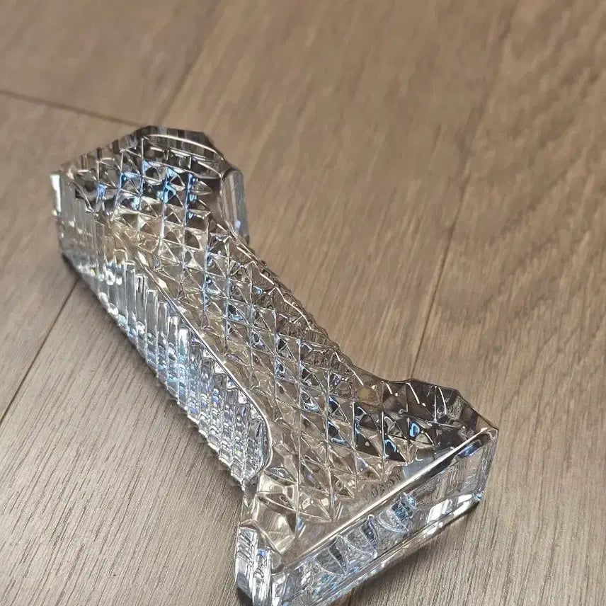 [BUNJANG] Vintage Crystal Glass Number 1 Paperweight / 빈티지 크리스탈 유리 숫자 1 문진