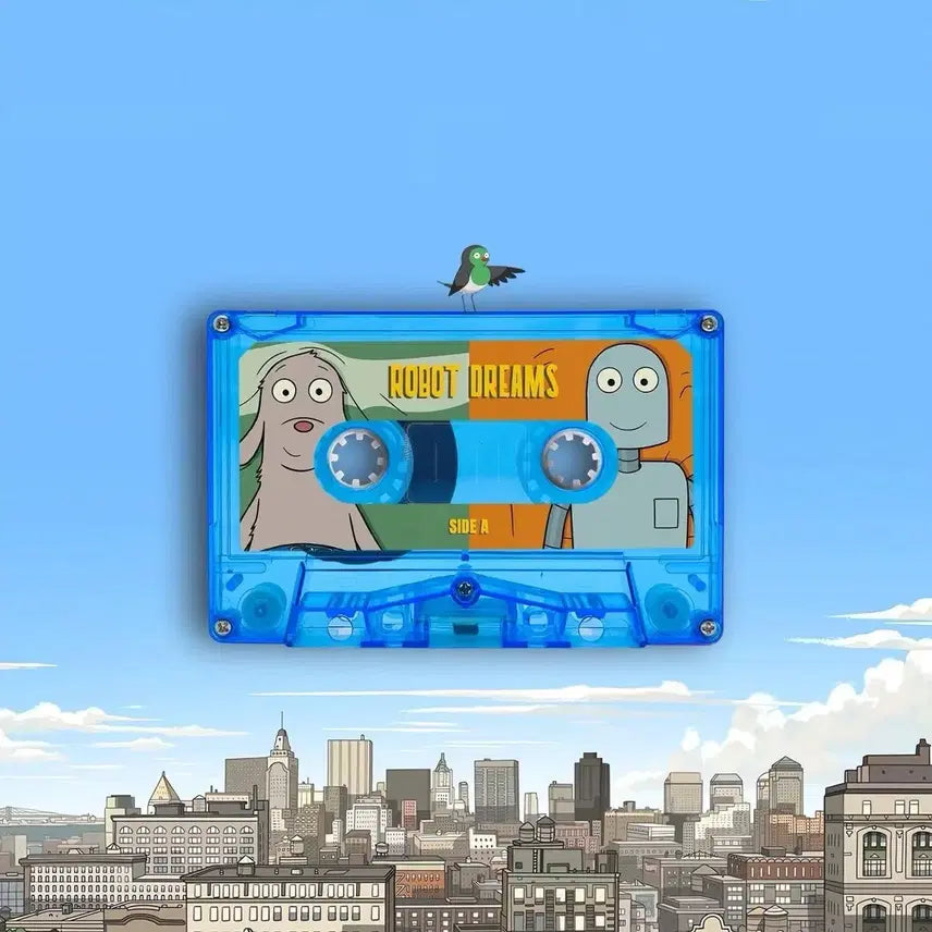 [BUNJANG] Robot Dreams Animated Soundtrack Limited Edition Blue Cassette Tape / 로봇 드림 Robot Dreams 애니 OST 카세트 테이프