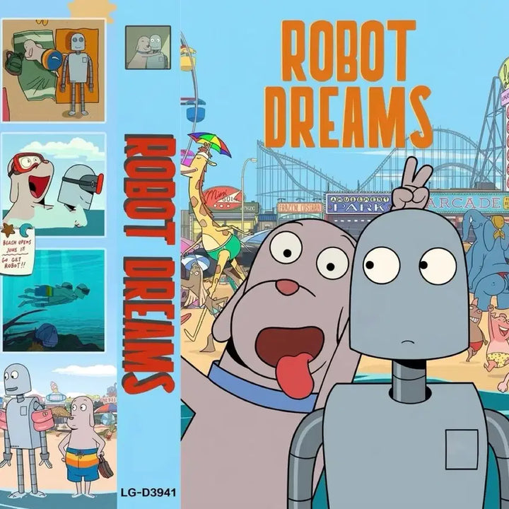 [BUNJANG] Robot Dreams Animated Soundtrack Limited Edition Blue Cassette Tape / 로봇 드림 Robot Dreams 애니 OST 카세트 테이프