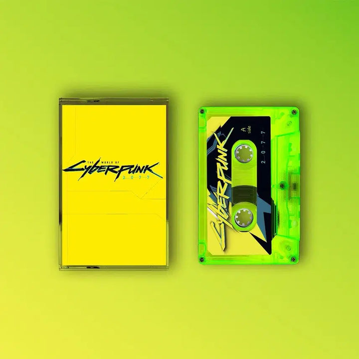[BUNJANG] Cyberpunk 2077 OST Neon Green Cassette Tape / 사이버펑크 2077 OST 네온 그린 카세트 테이프