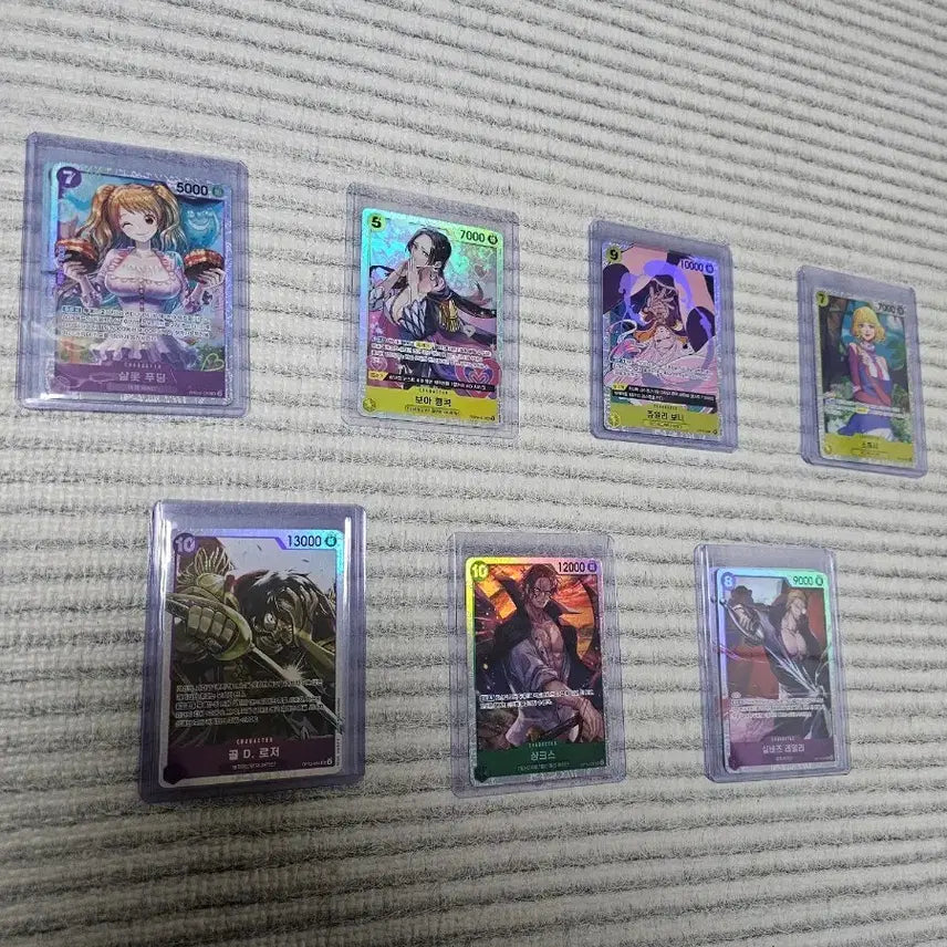 [BUNJANG] One Piece Card Bundle Set / 원피스카드 계승되는 의지6박스(SR,R,L,UC,C) + 히로인즈 1박스( R,L,C)일괄 판매!!!