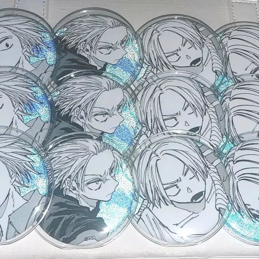 [BUNJANG] Sakadai Emotion Can Badge Set (4 Types) / 사카모토 데이즈 아사쿠라 신 원화 이모션 캔뱃지 4종 세트 3개 일괄 판매