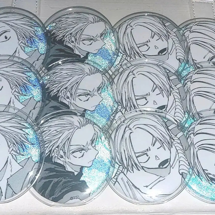 [BUNJANG] Sakadai Emotion Can Badge Set (4 Types) / 사카모토 데이즈 아사쿠라 신 원화 이모션 캔뱃지 4종 세트 3개 일괄 판매