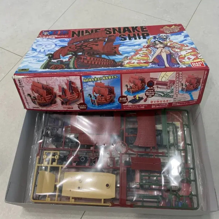 [BUNJANG] Bandai One Piece Pirates Ship Model (Hancock) / 구사해적단 프라모델(핸콕)